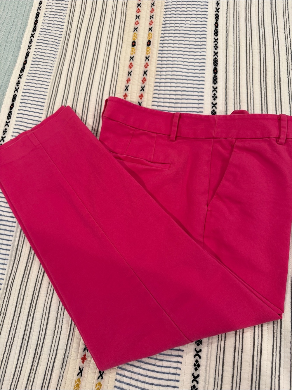 LOFT Bright pink Dress Pants
